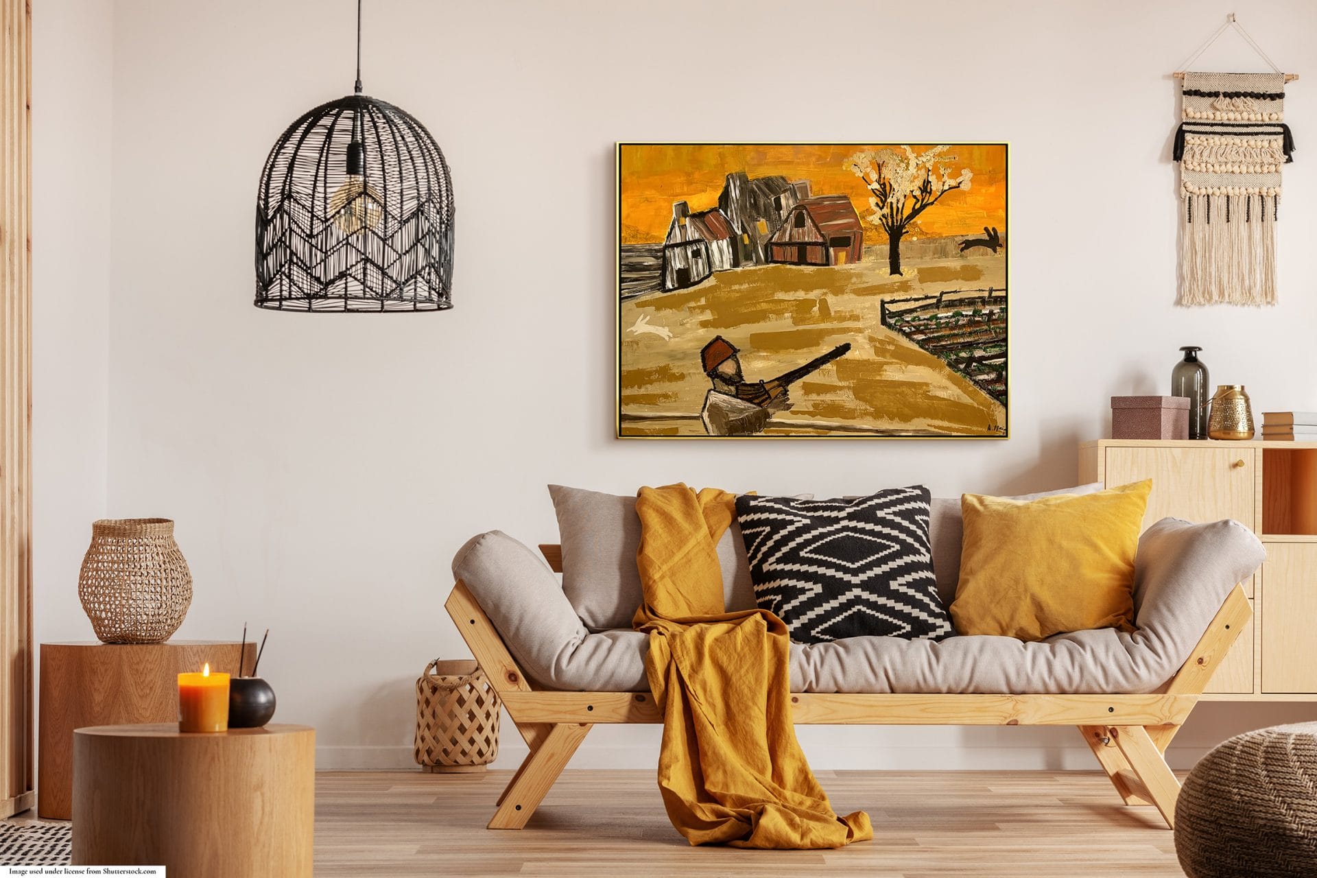 painting in interior