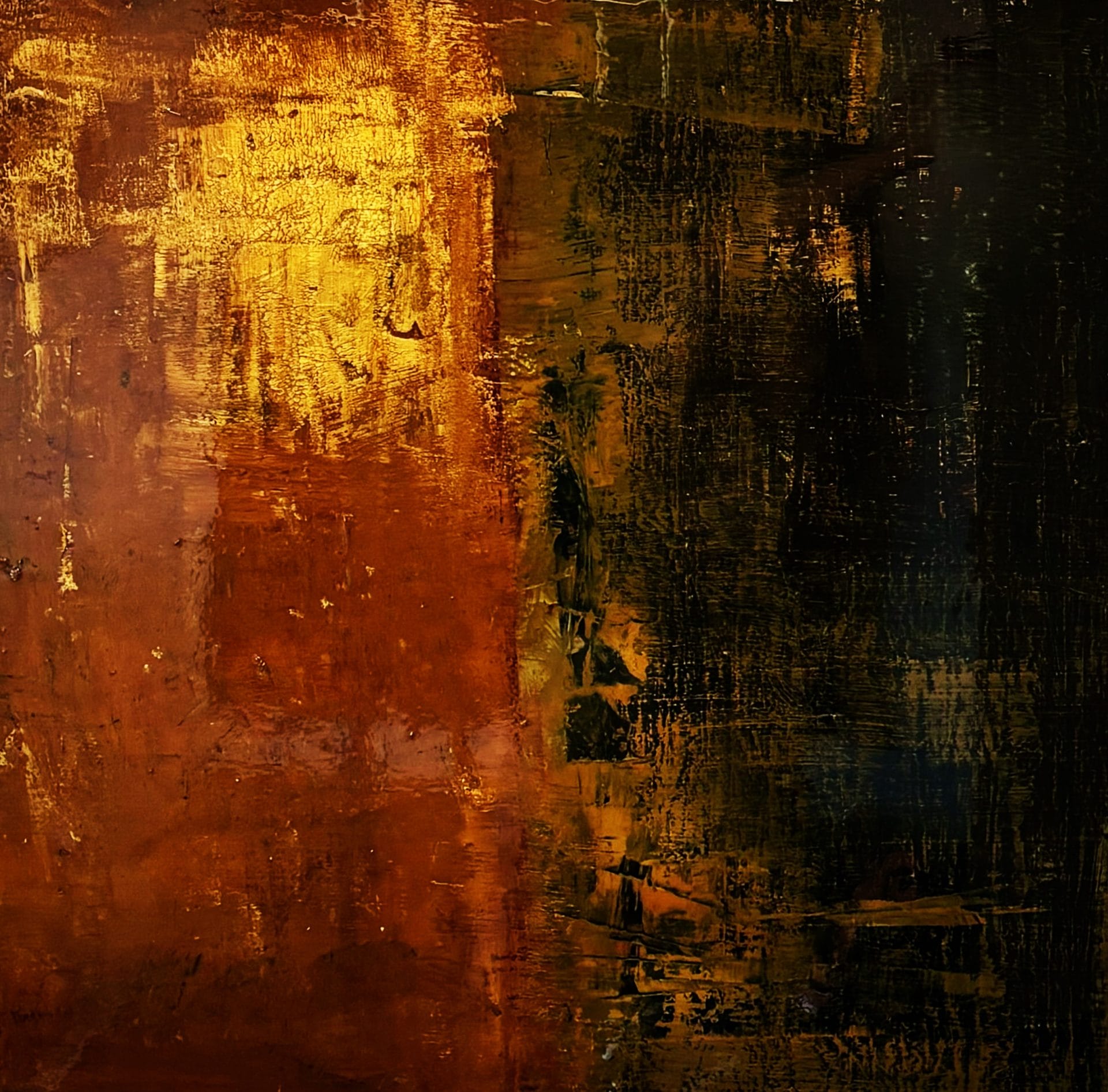 painting close-up