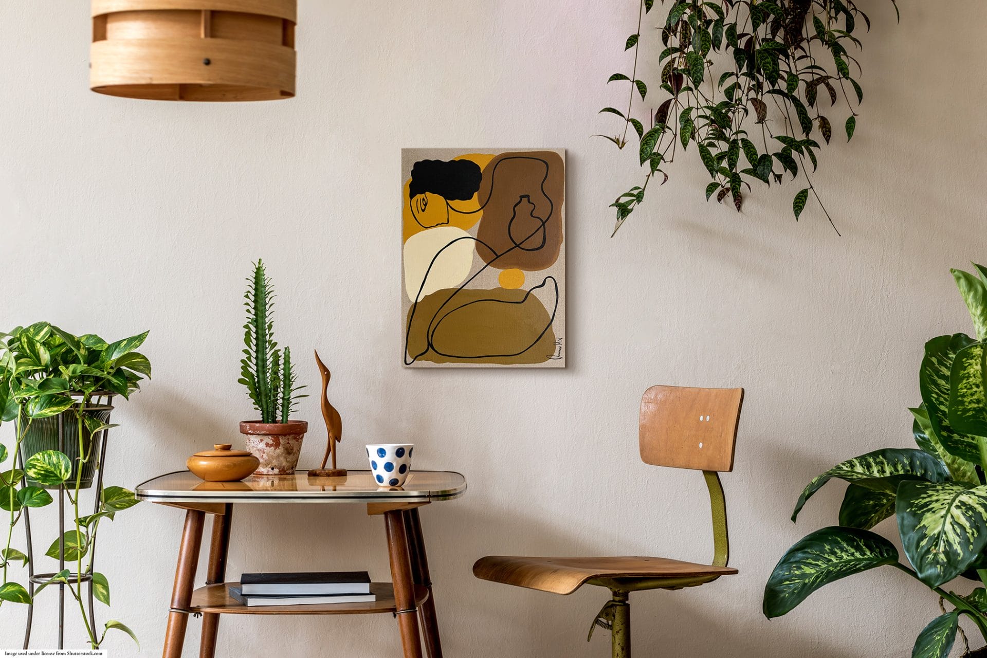 painting in interior