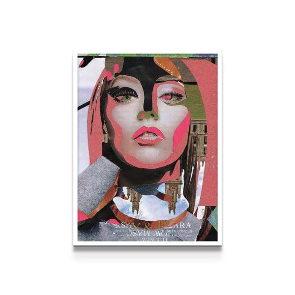 painting on white background
