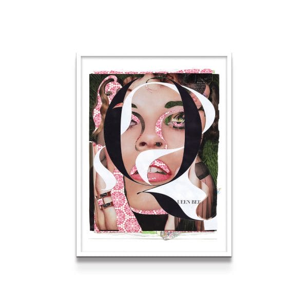 painting on white background