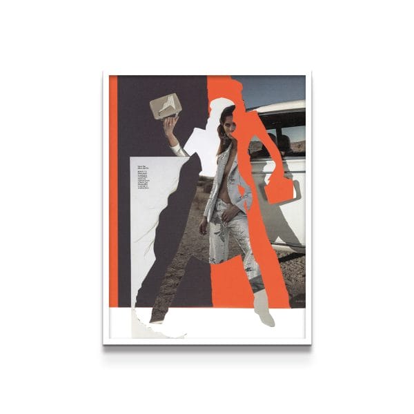 painting on white background