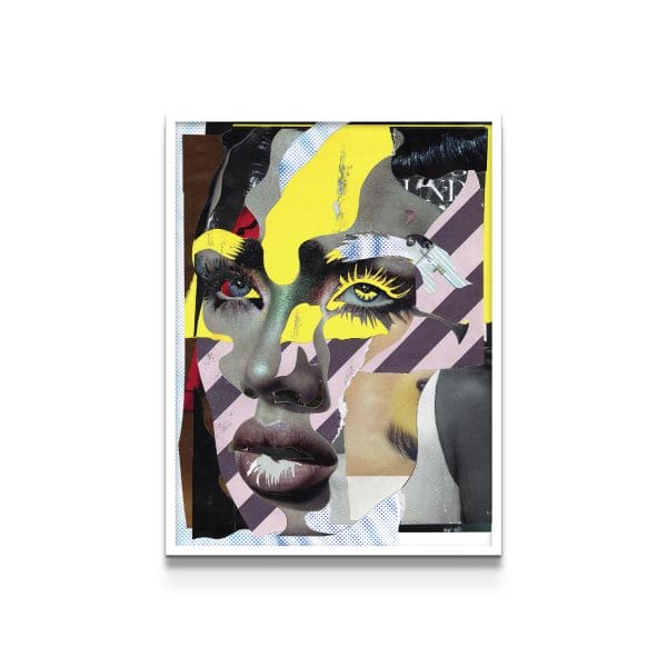 painting on white background