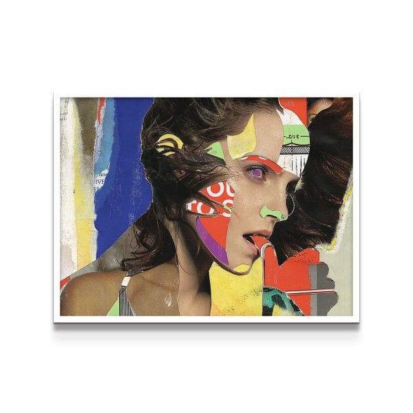 painting on white background