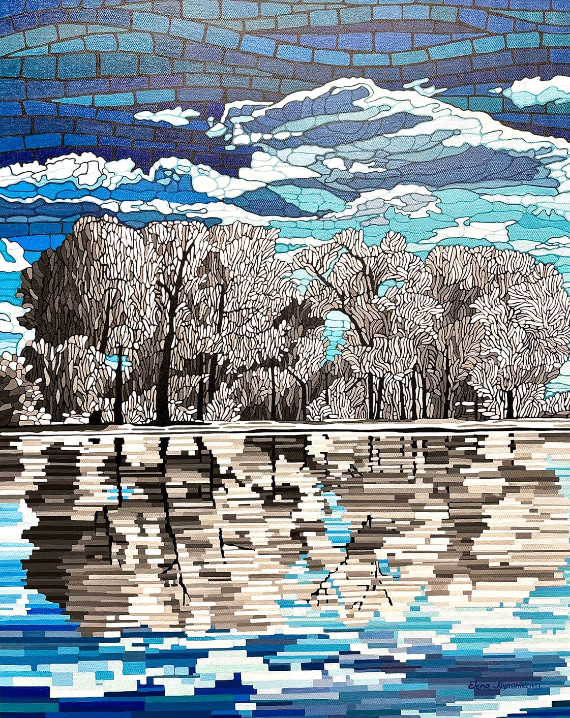 painting close up