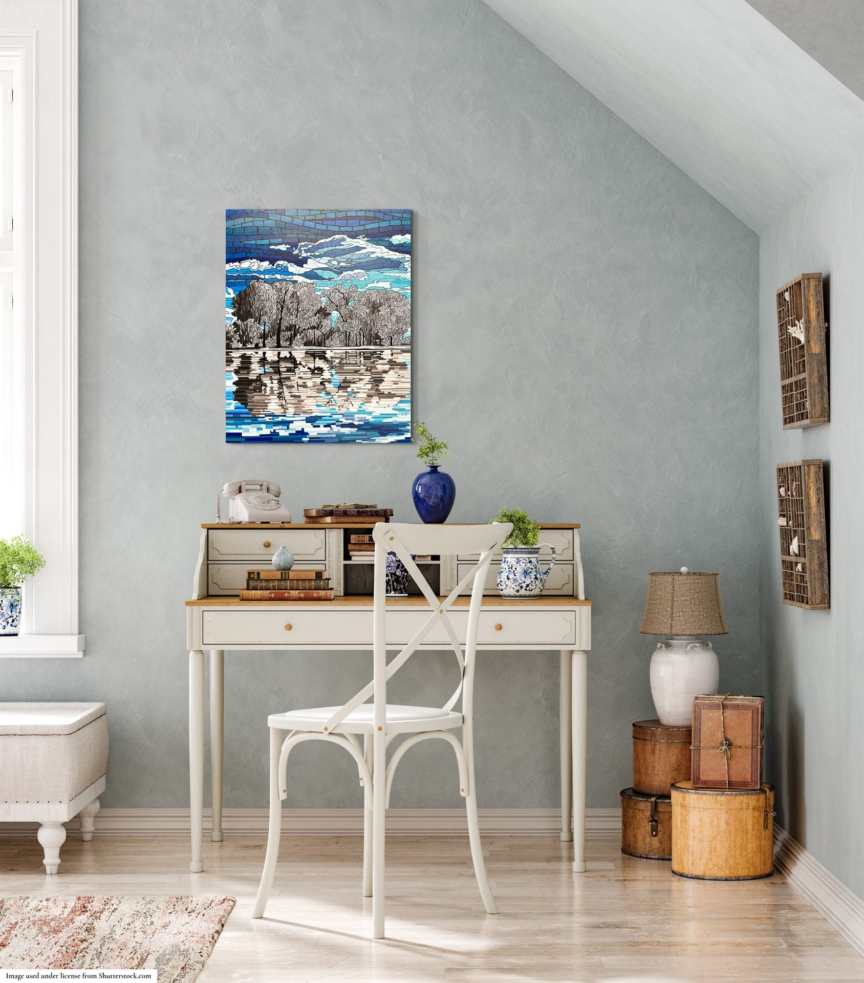 painting in interior