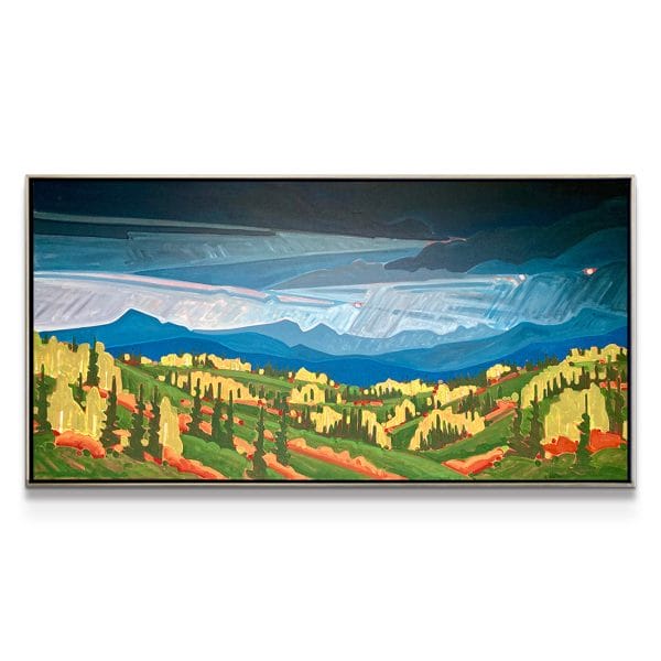 painting on white background