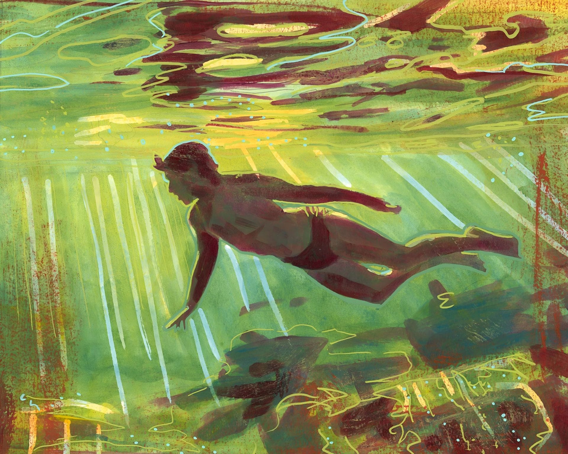 painting close up