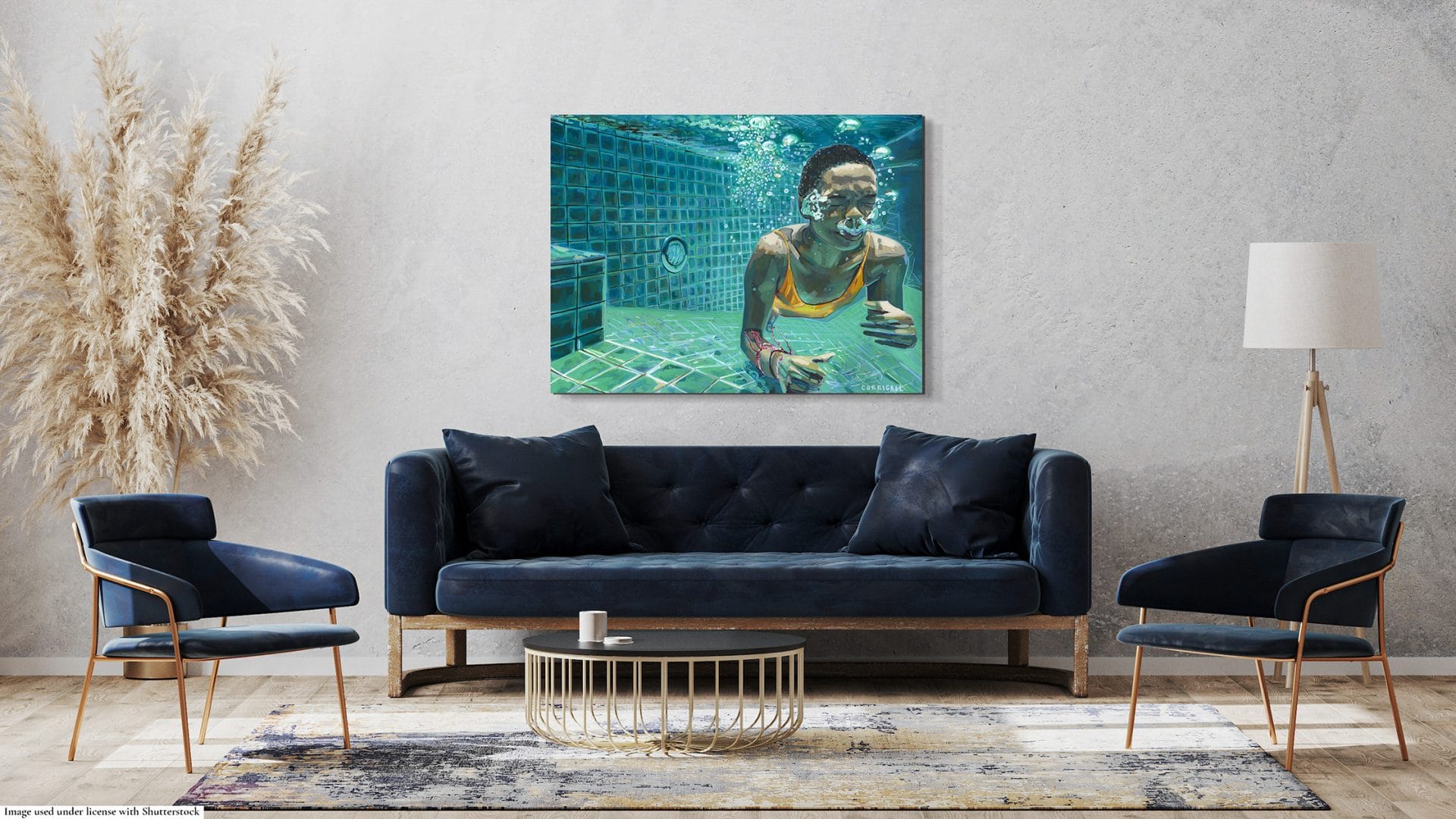 painting in interior