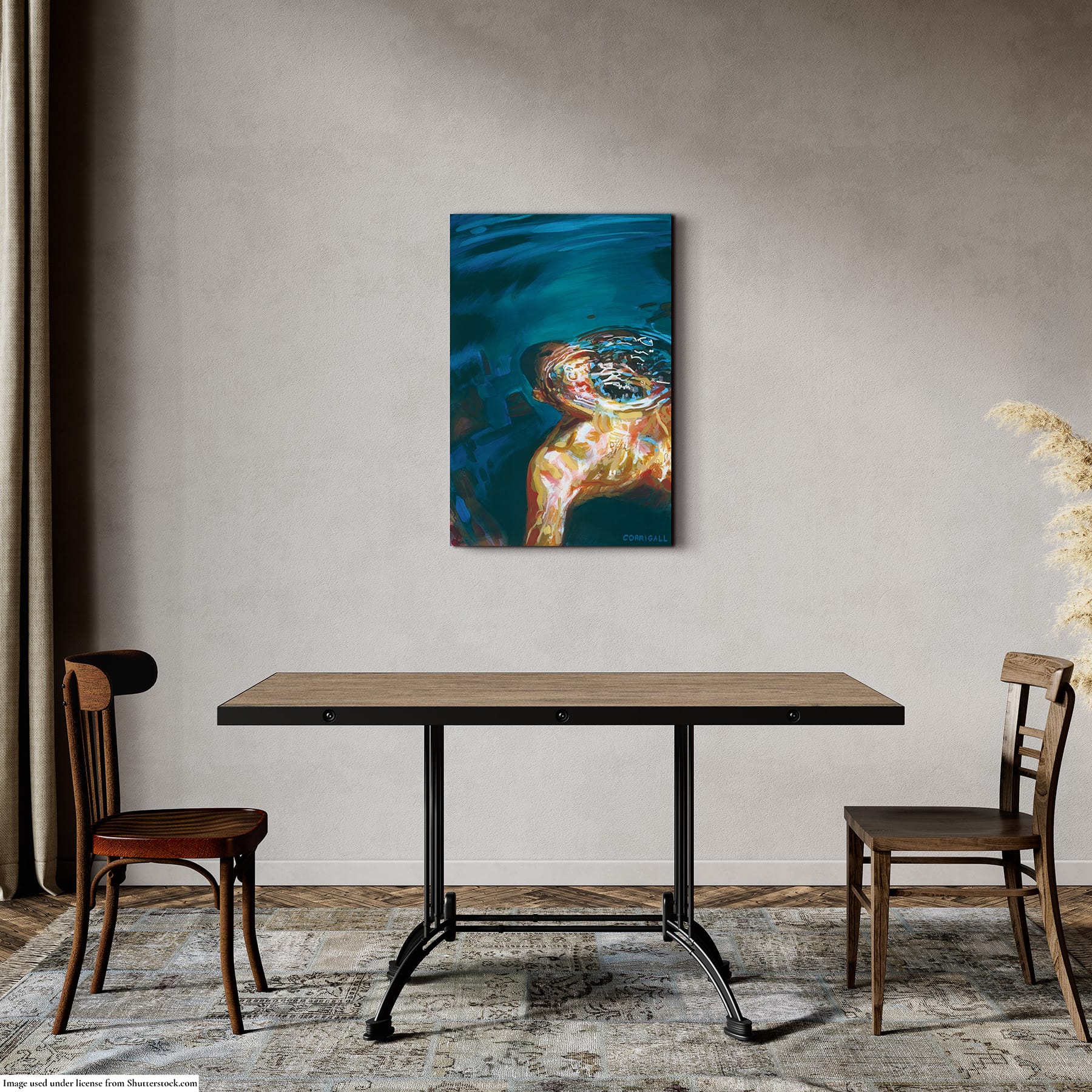 painting in interior
