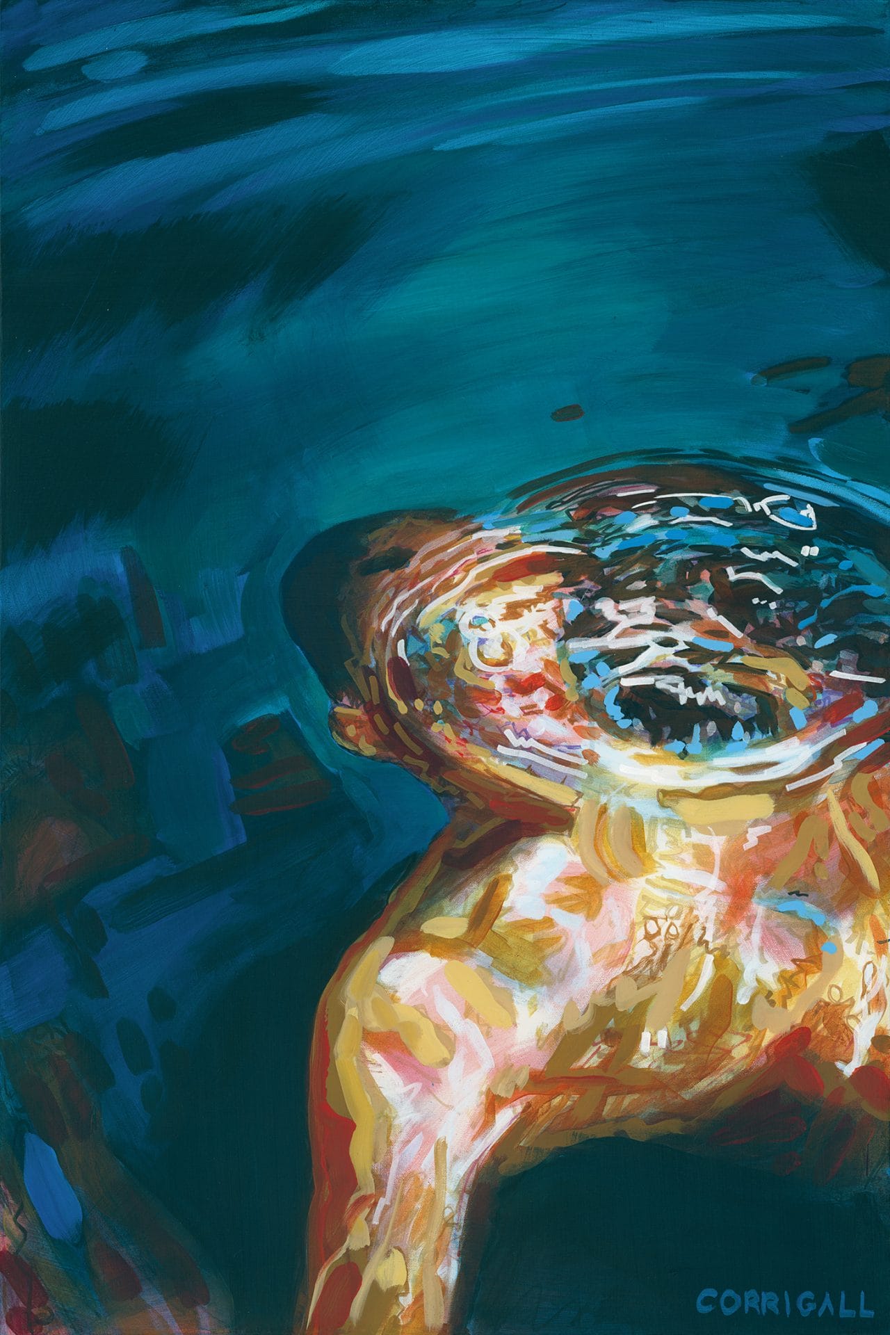painting close up