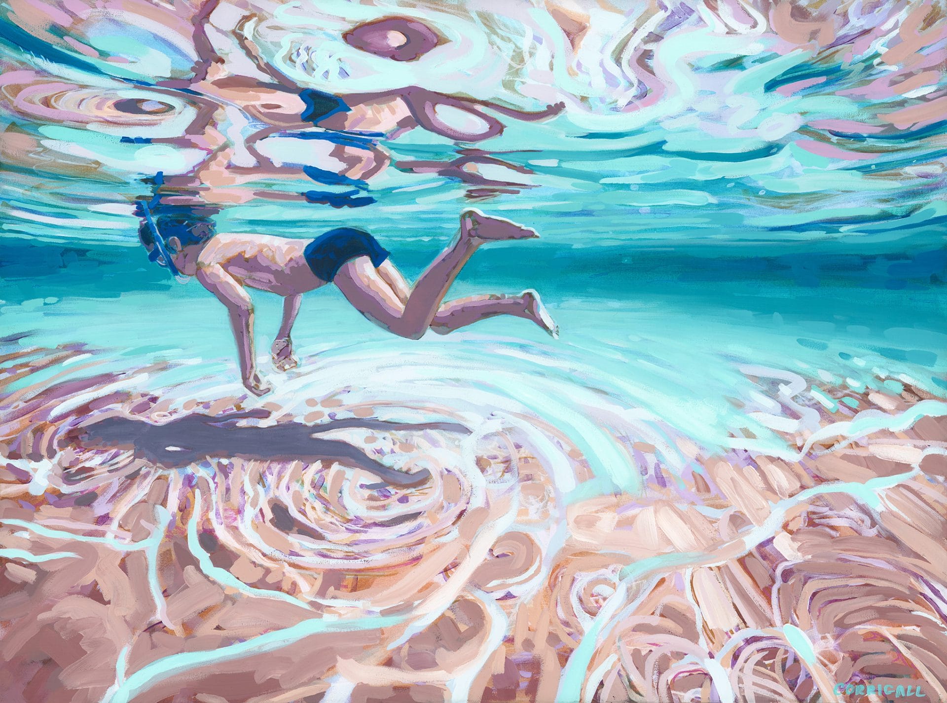 painting close up