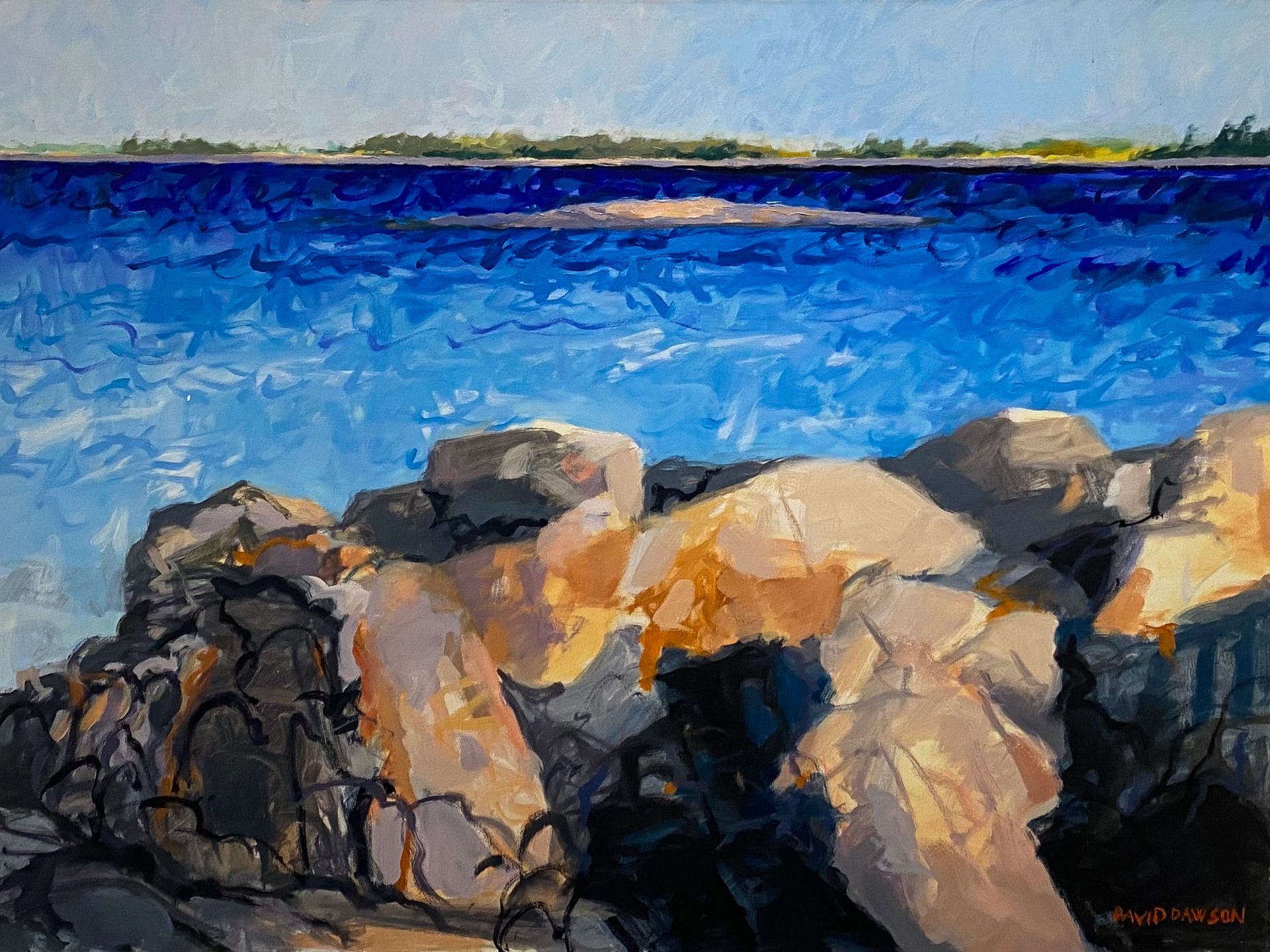 painting close-up