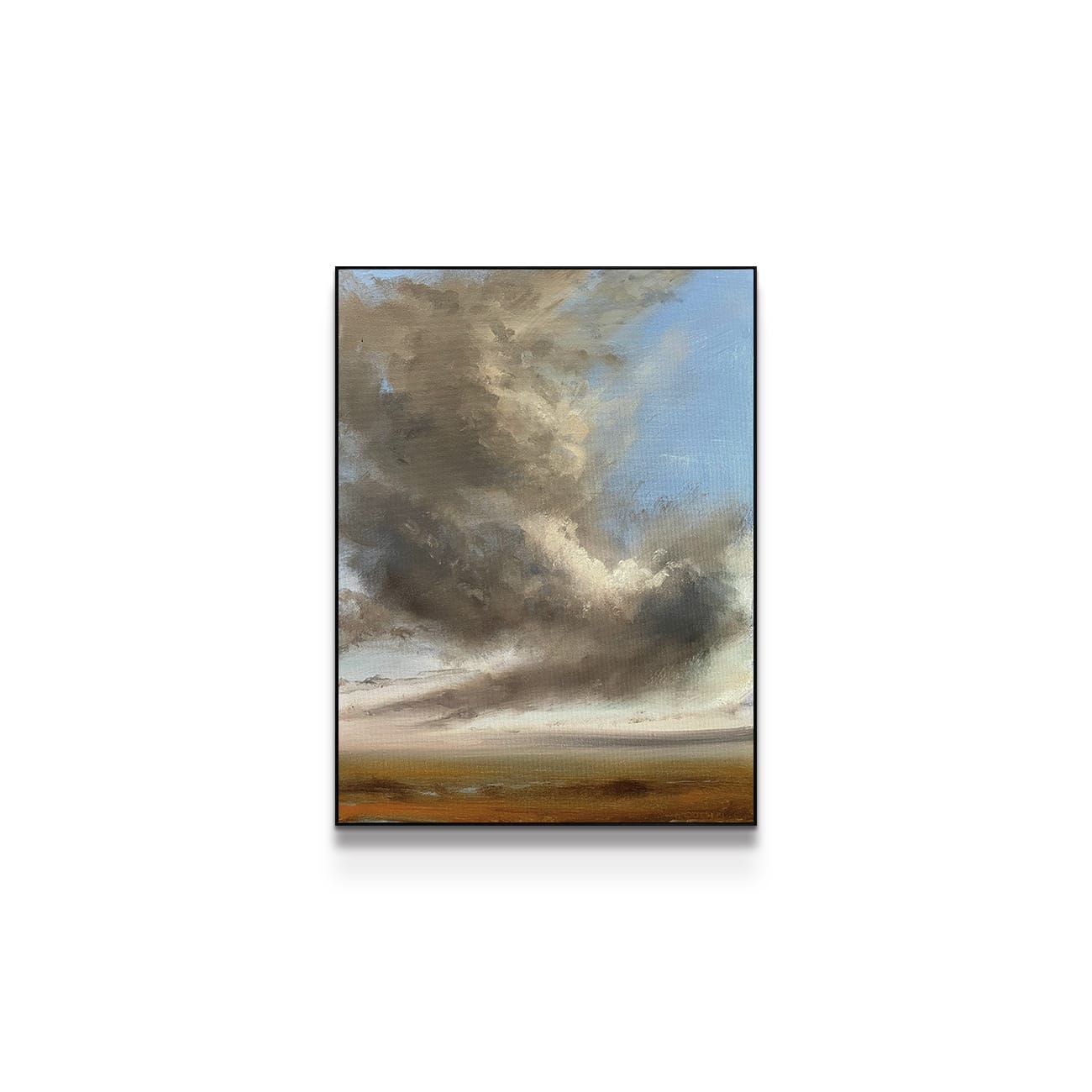 painting on white background