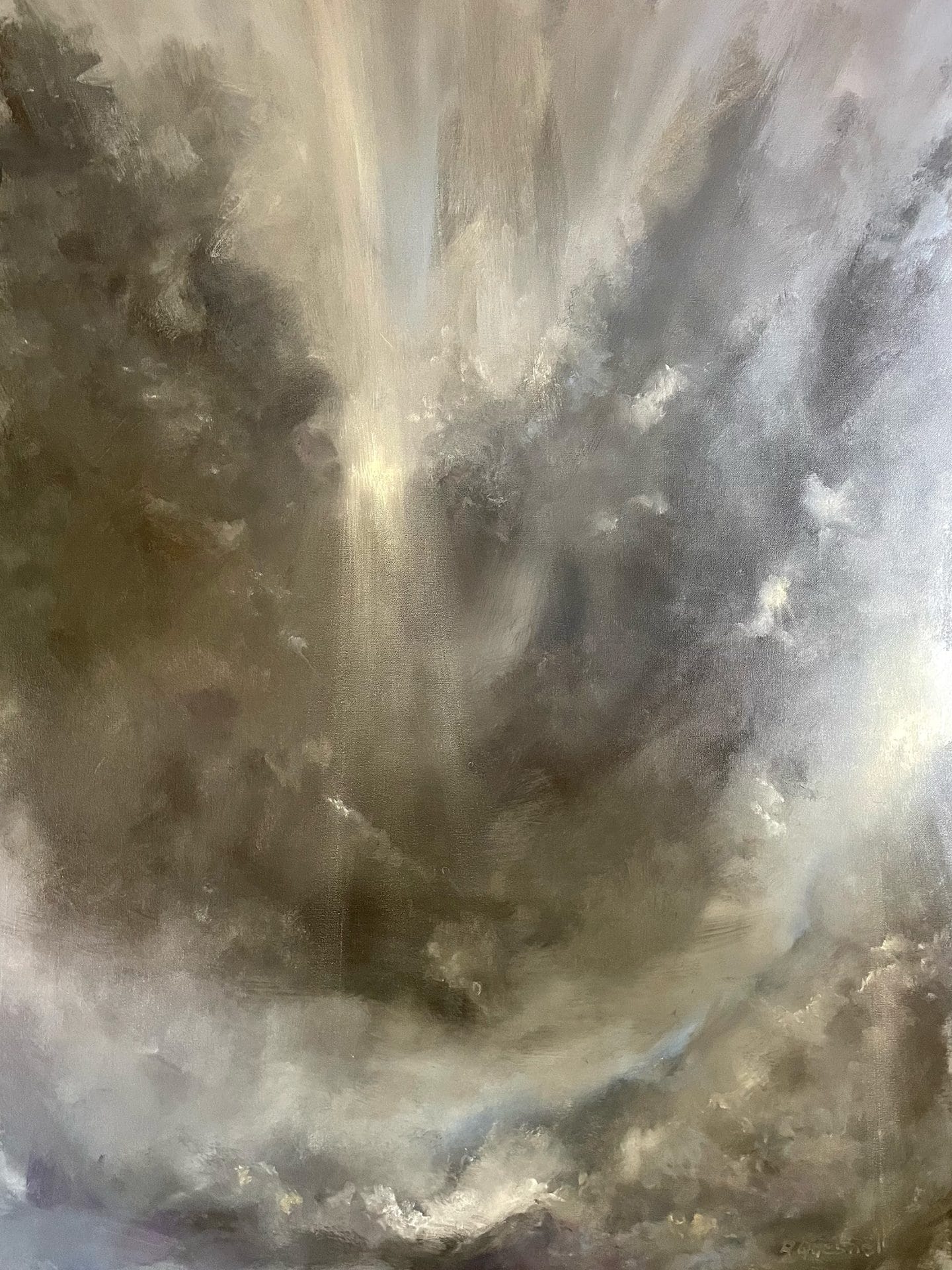 painting close up