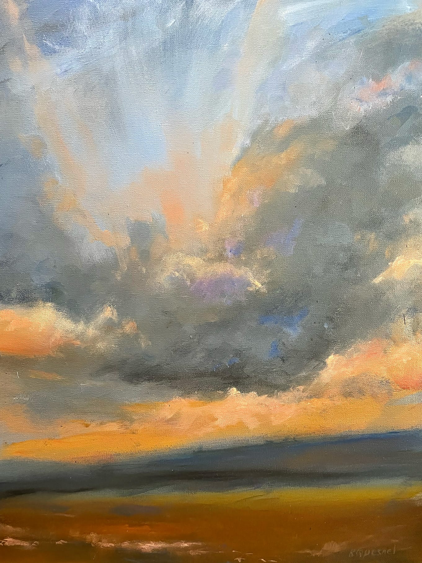 painting close up