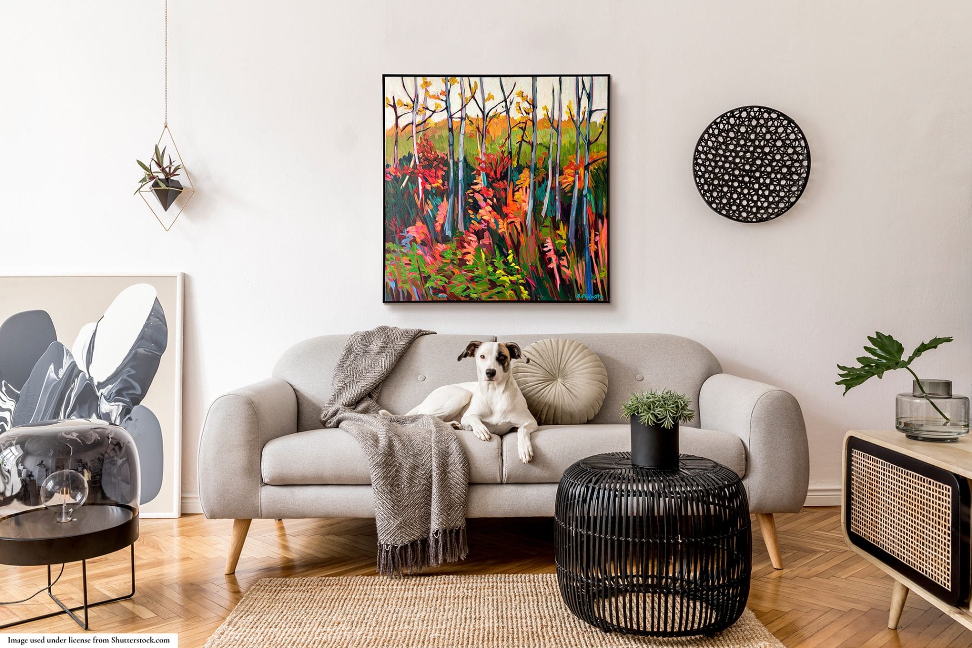 painting in interior