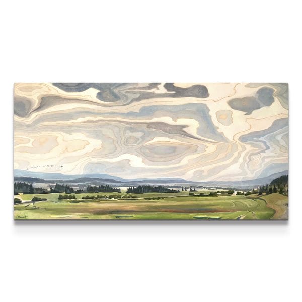 painting on white background