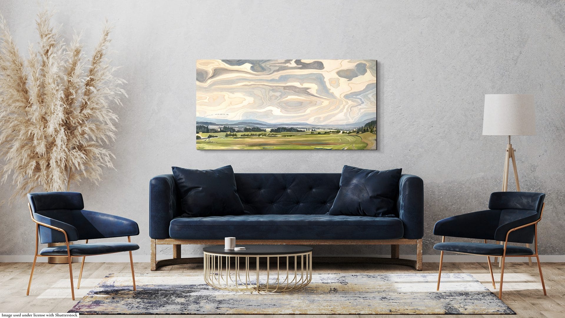 painting in interior