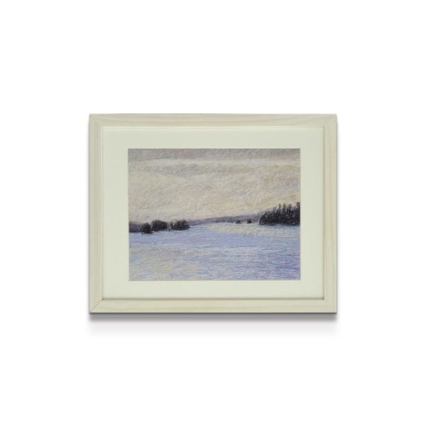 painting on white background