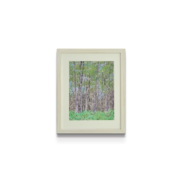 painting on white background