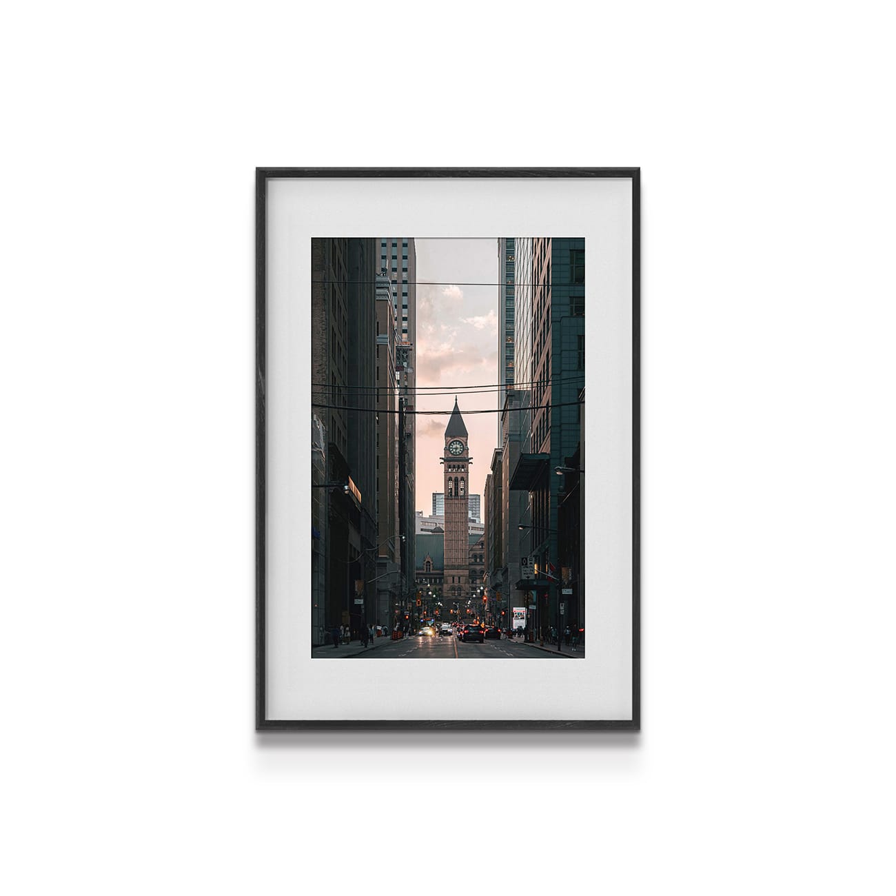 photograph on white background