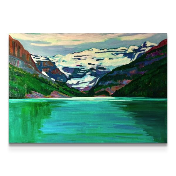 painting on white background