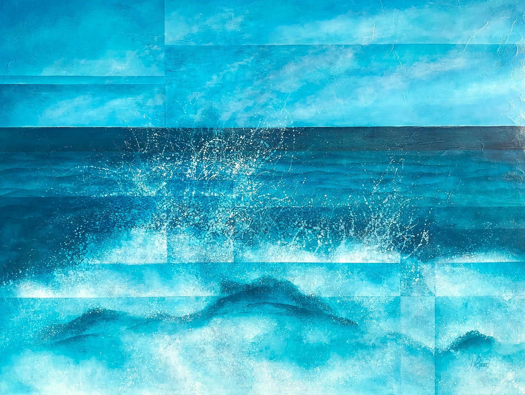 painting close up