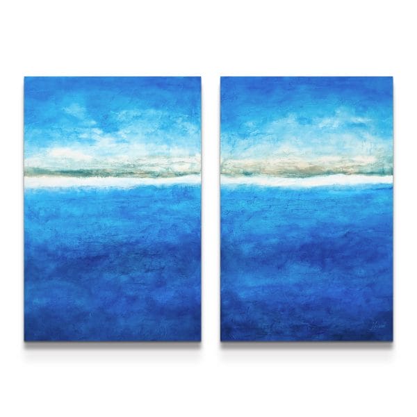 painting on white background
