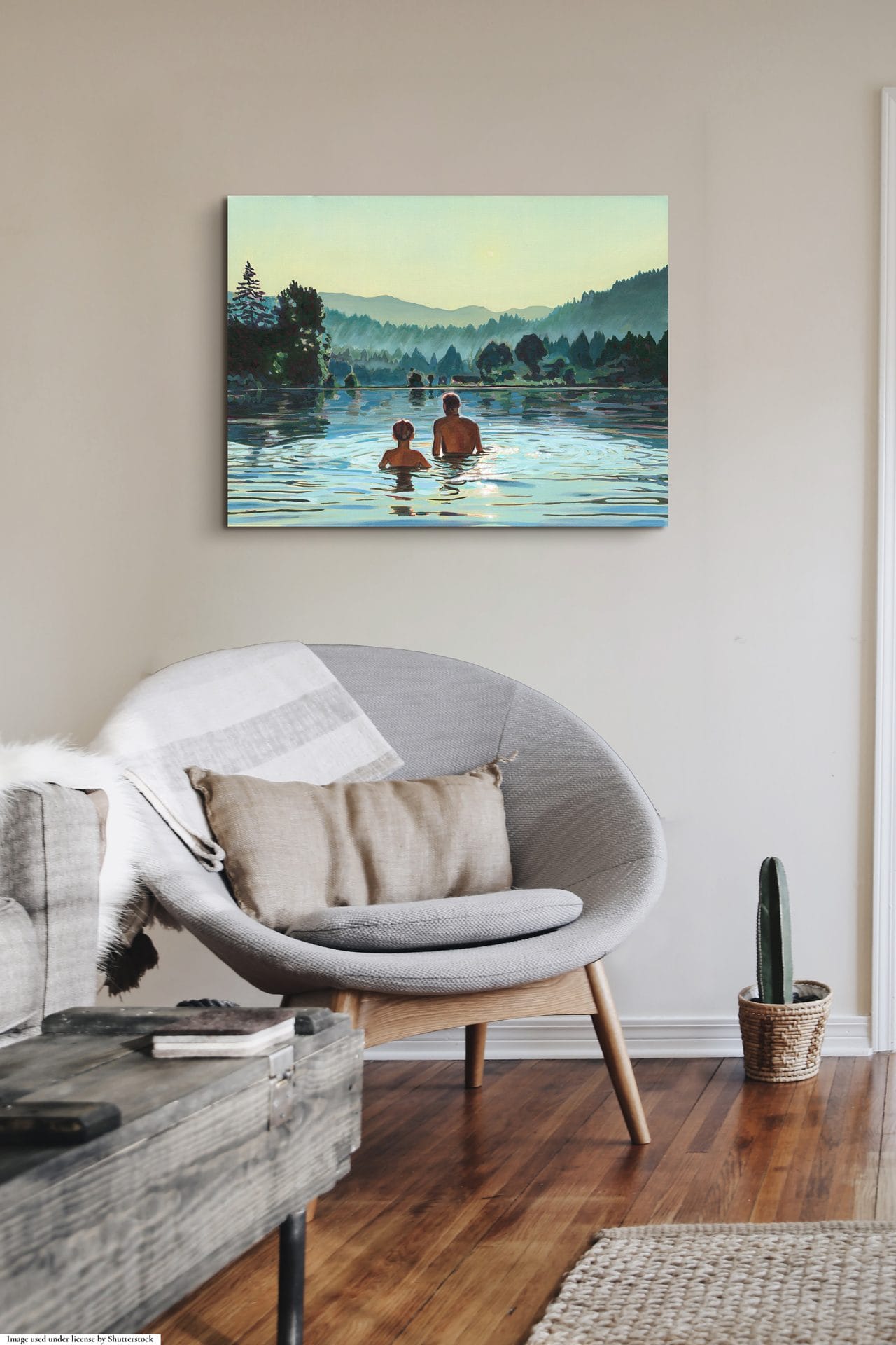 painting in interior