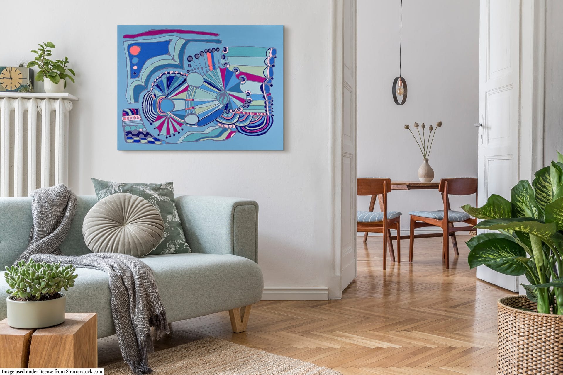 painting in interior