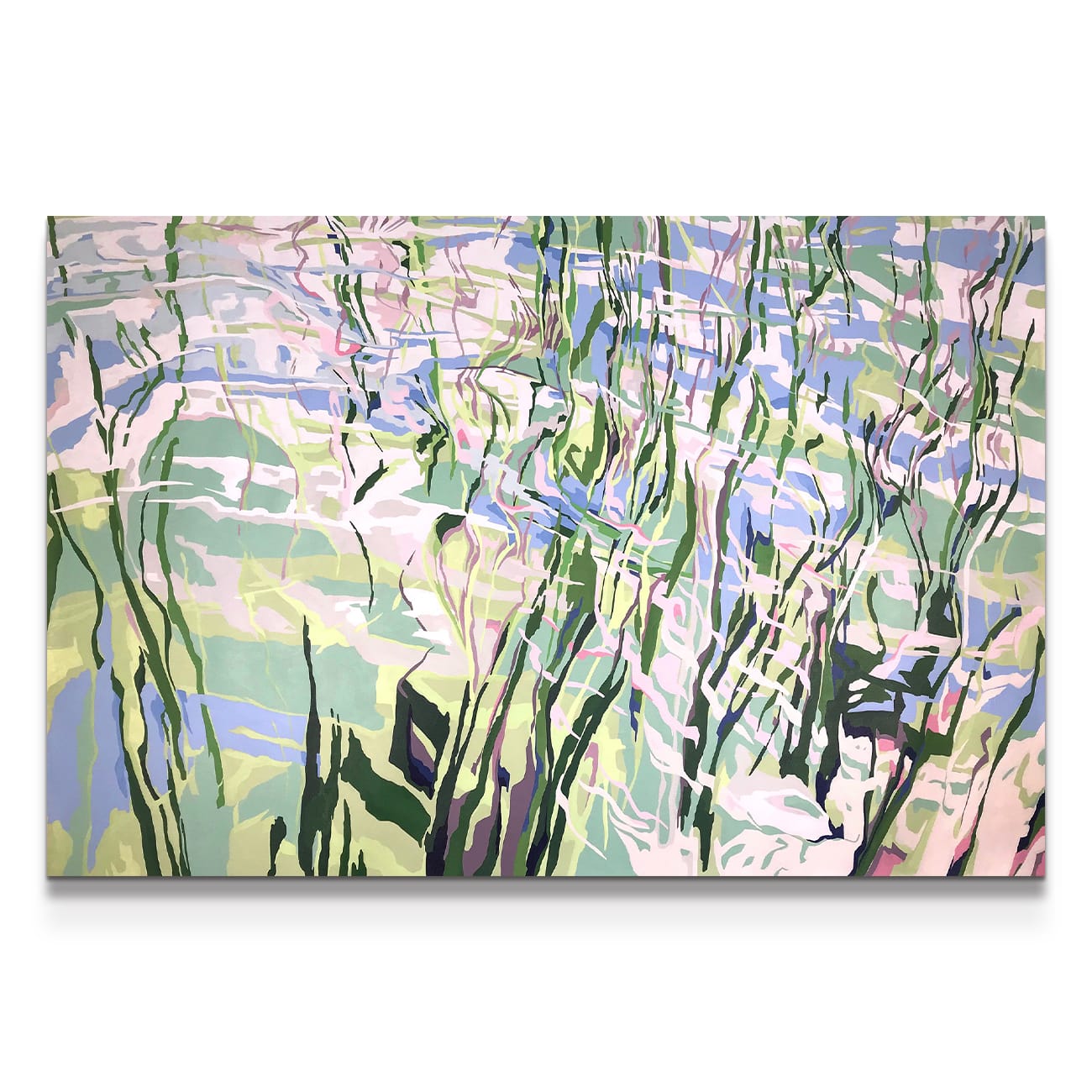 painting on white background