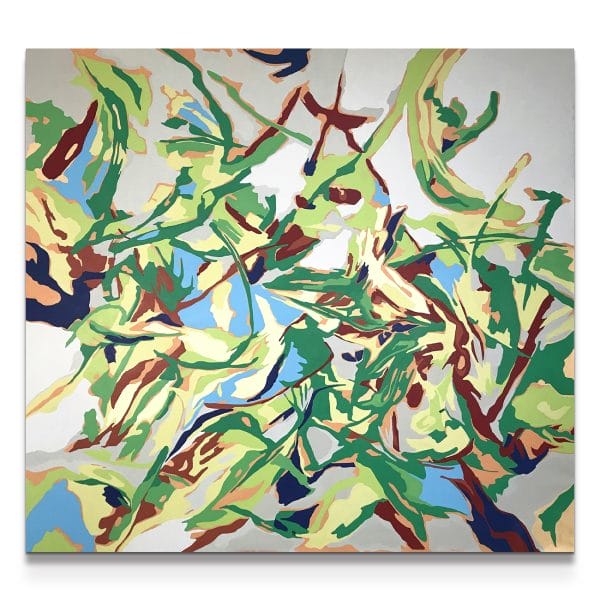 painting on white background