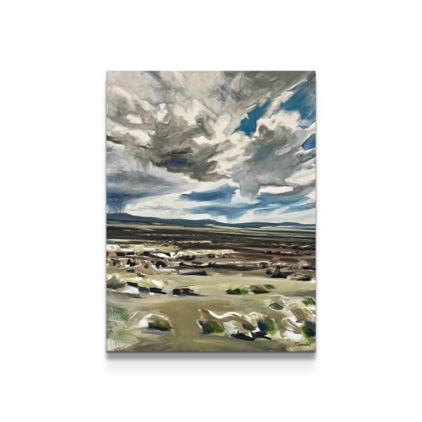 painting on white background