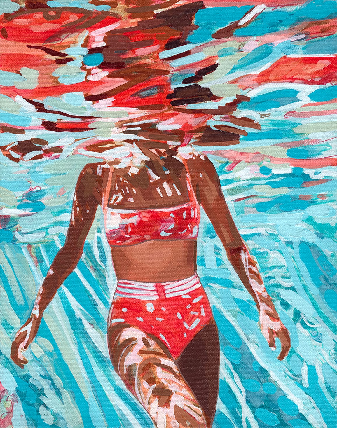 painting close up