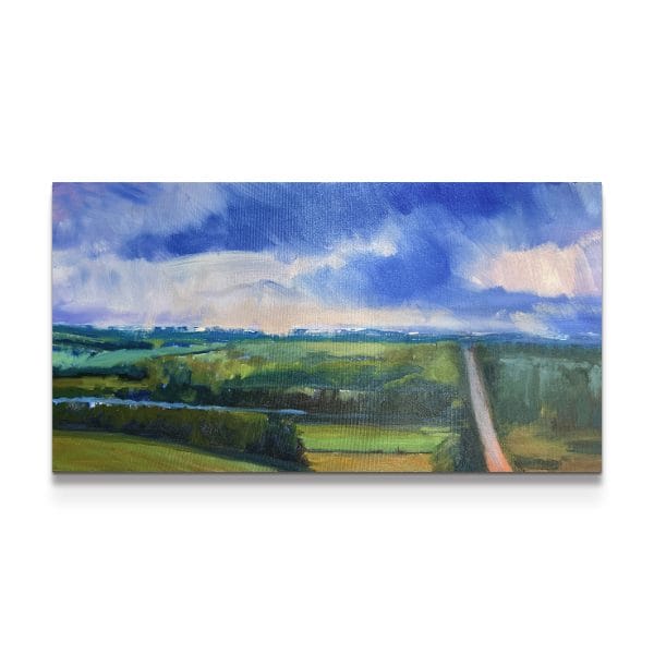 painting on white background