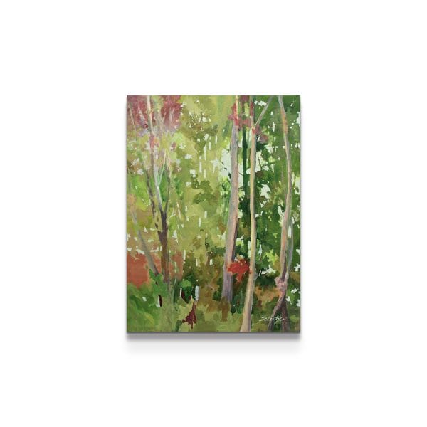 painting on white background