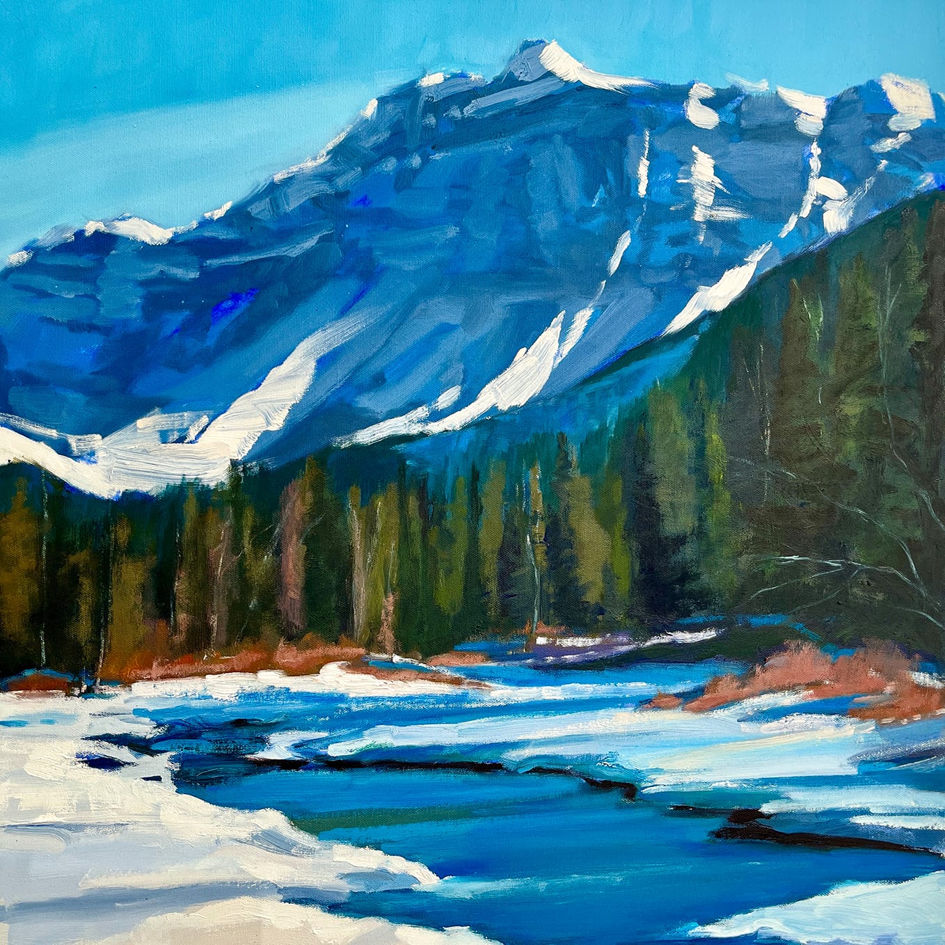painting close up