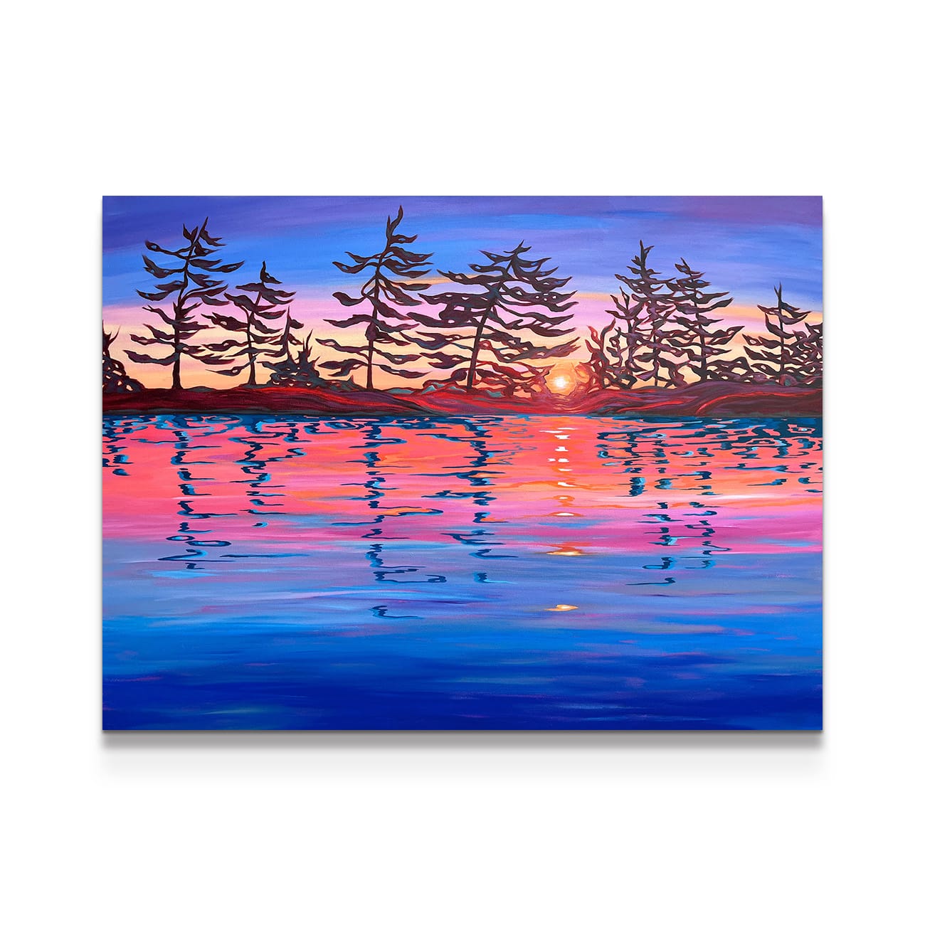 painting on white wall