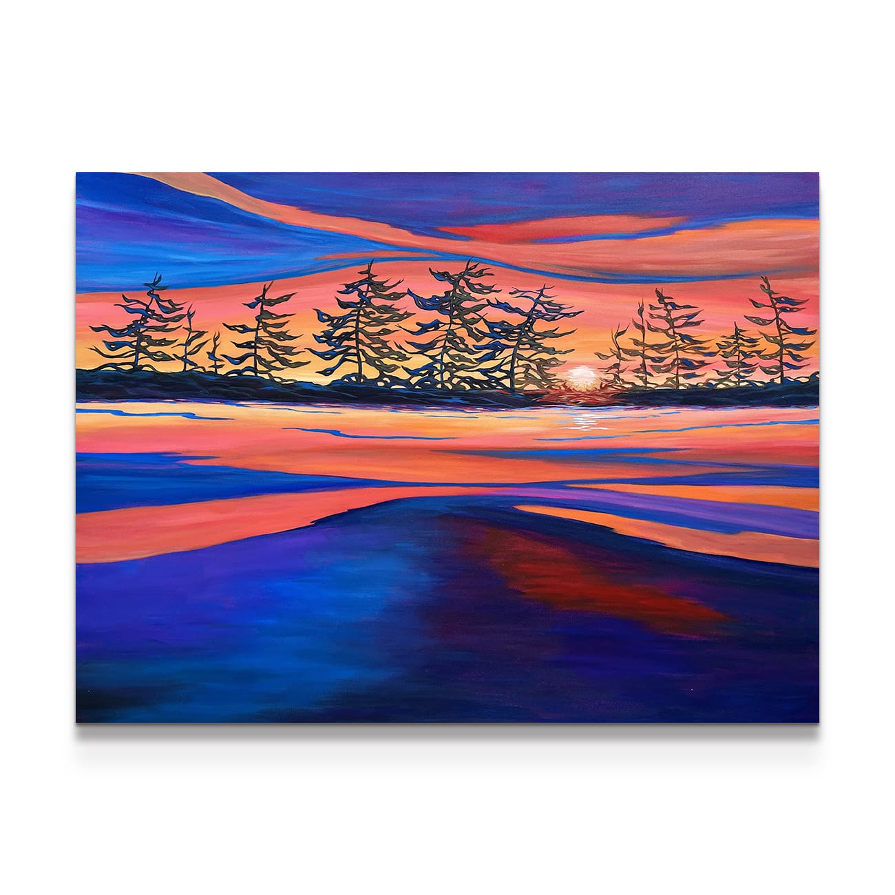 painting on white wall