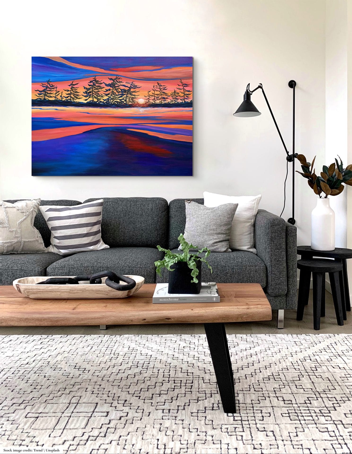 painting in interior