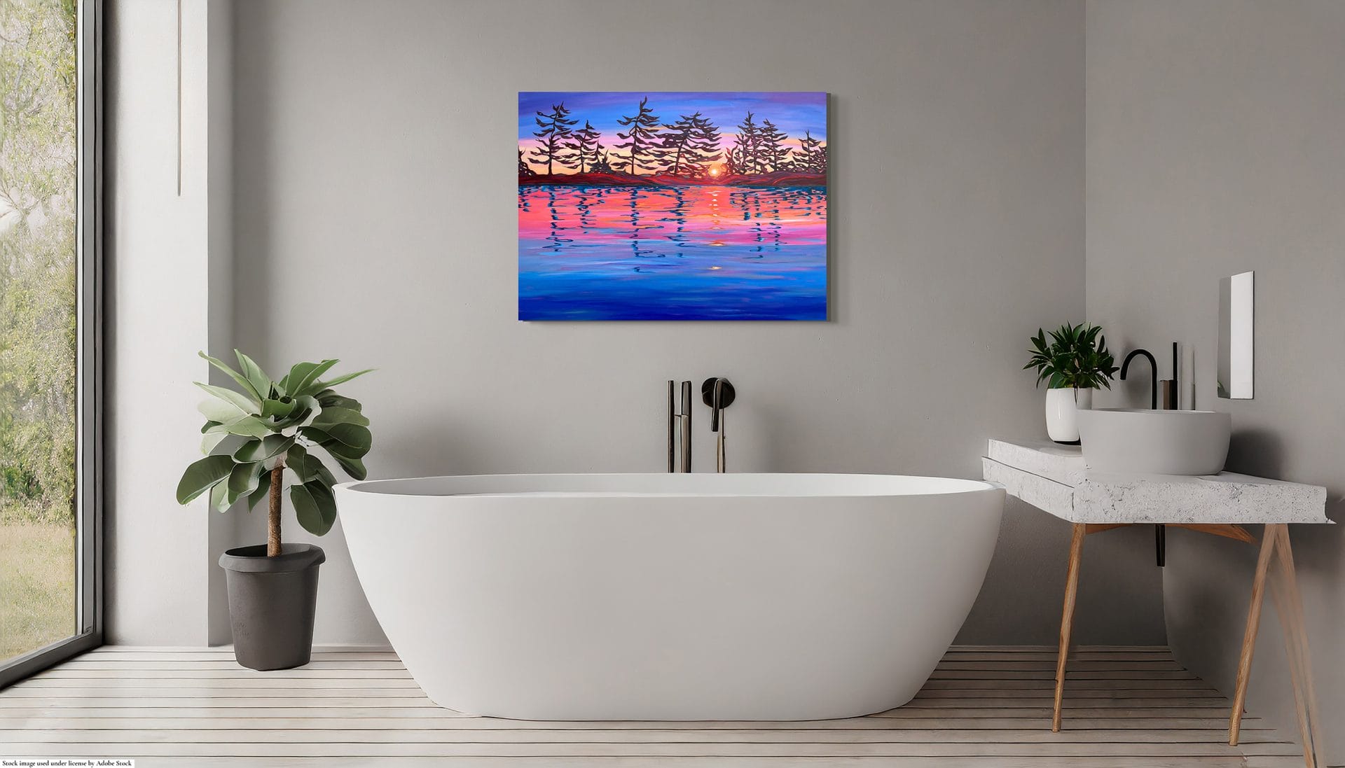 painting in interior