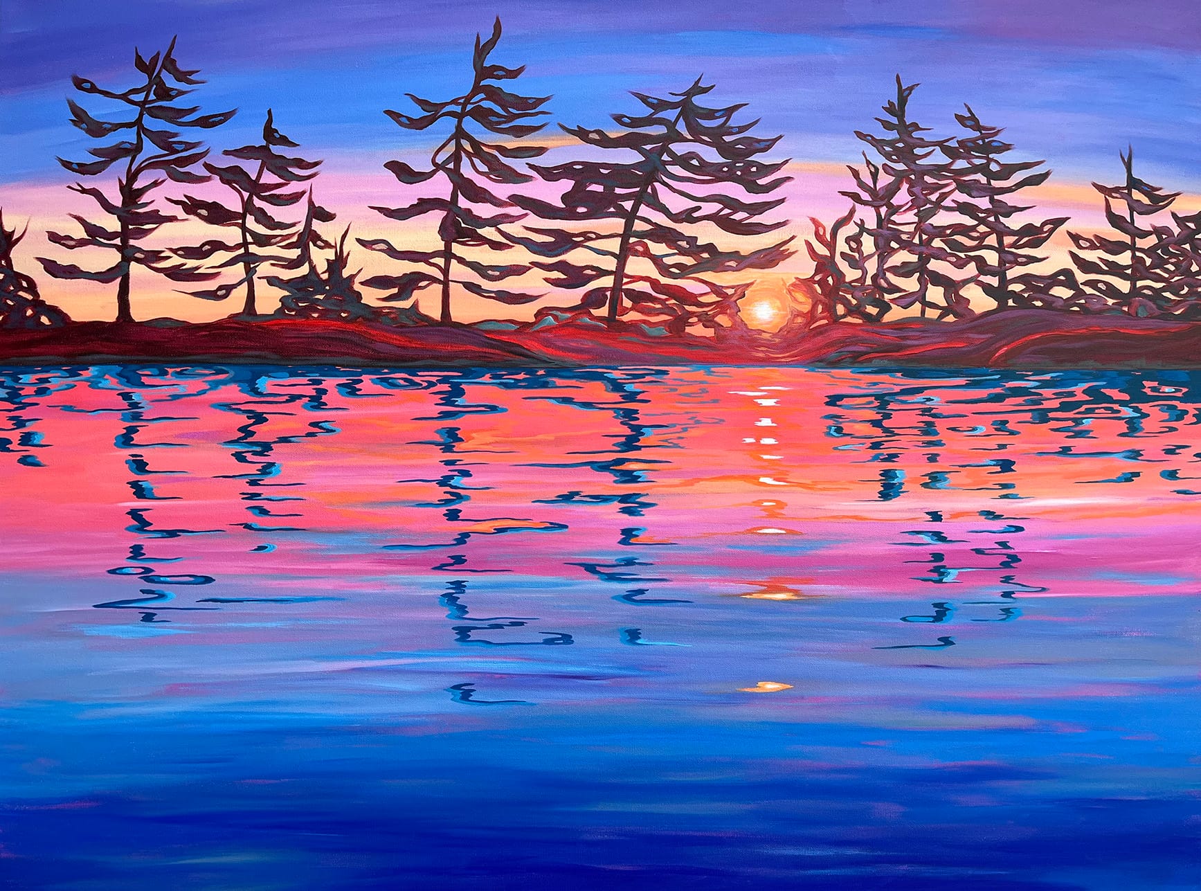 painting close-up