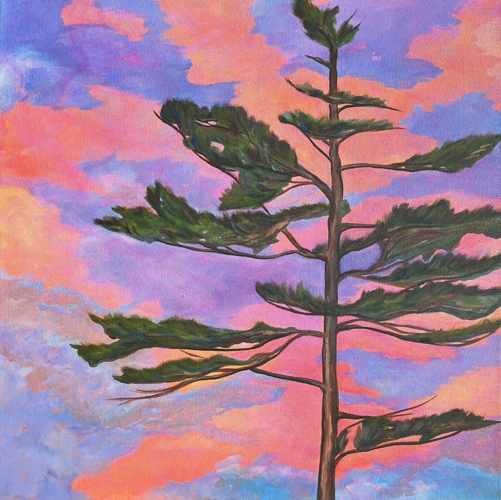 painting close-up