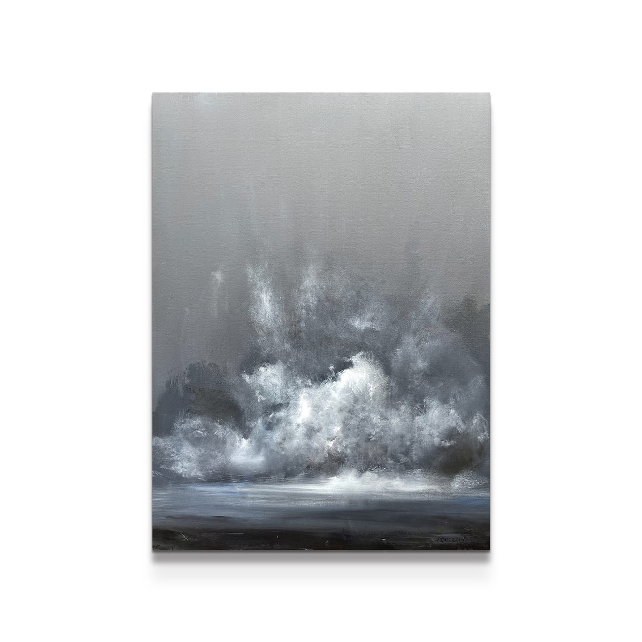 painting on white background