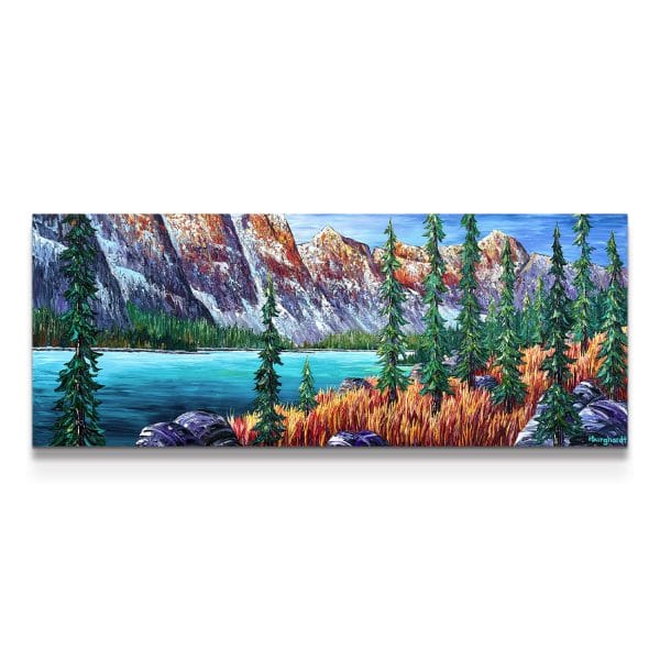painting on white background