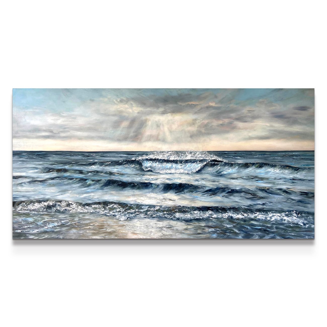 painting on white background