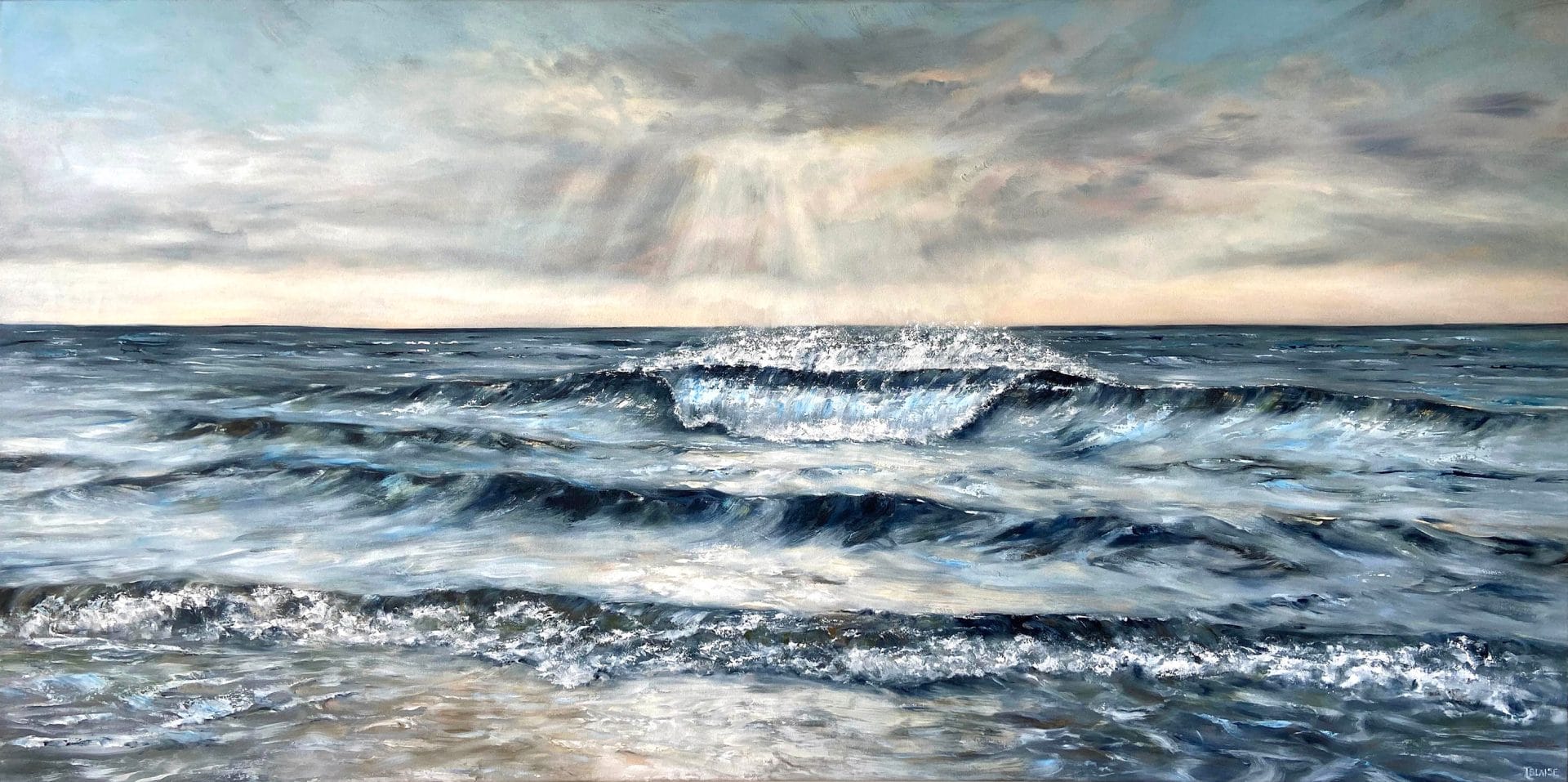 painting close-up