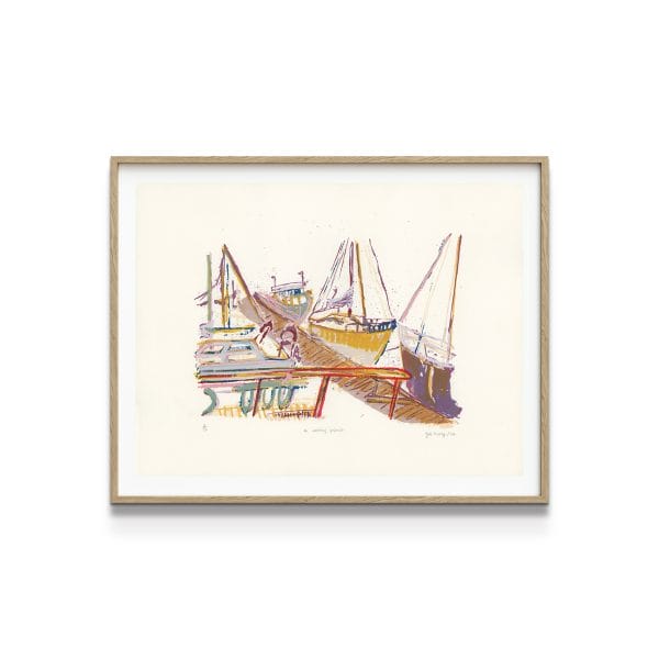 painting on white background