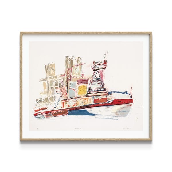 painting on white background
